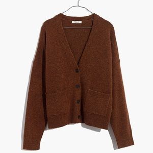 🤎Madewell🤎 Short Ex-BF Cardigan Sweater